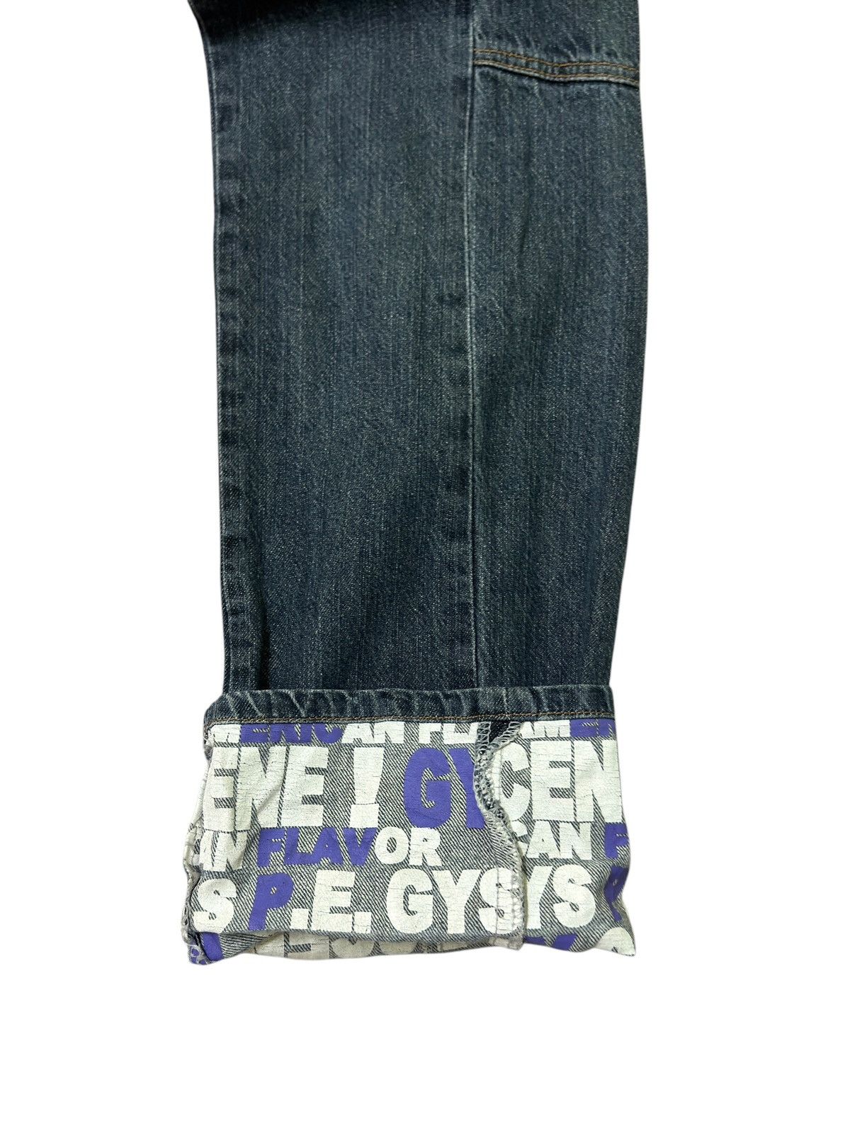 Hysteric Glamour × Japanese Brand × Seditionaries DOUBLE WAIST TARTAN PLAID UNIQUE GRAPHIC DENIM PANTS Size US 27 - 6 Thumbnail