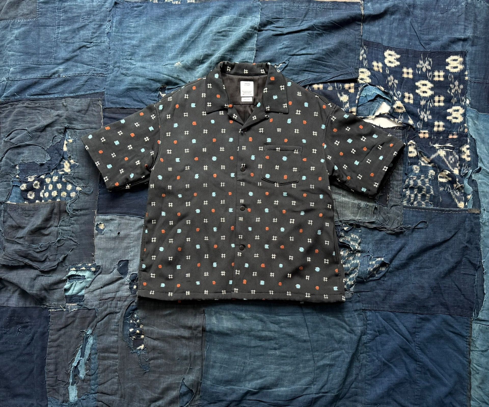 Visvim VISVIM 25SS WALLIS S/S MAWATA SILK SHIRT Size US M / EU 48-50 / 2 - 1 Thumbnail