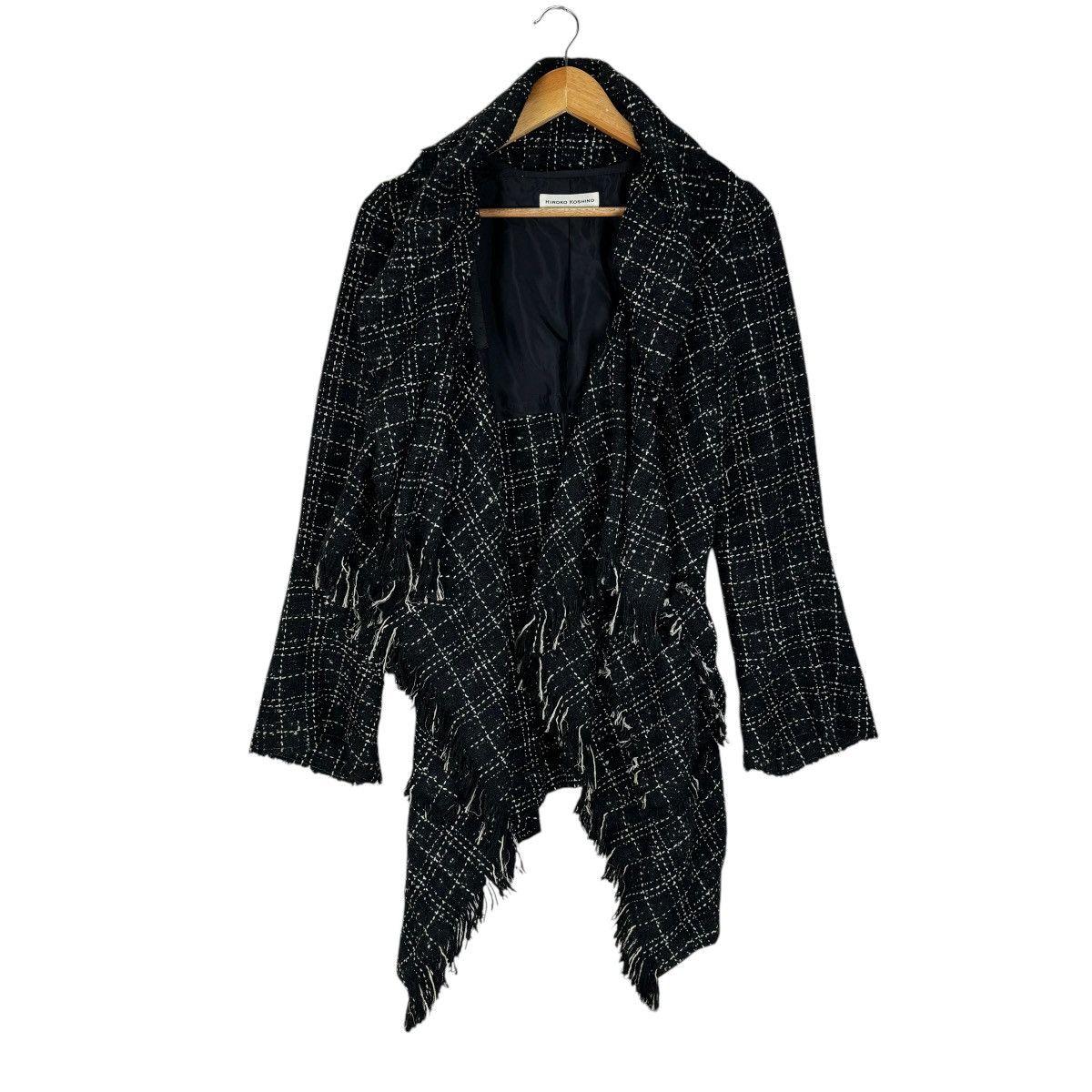 Hiroko Koshino Homme ❄️HIROKO KOSHINO ASYMMETRIC PETITE JACKET Size S / US 4 / IT 40 - 7 Thumbnail