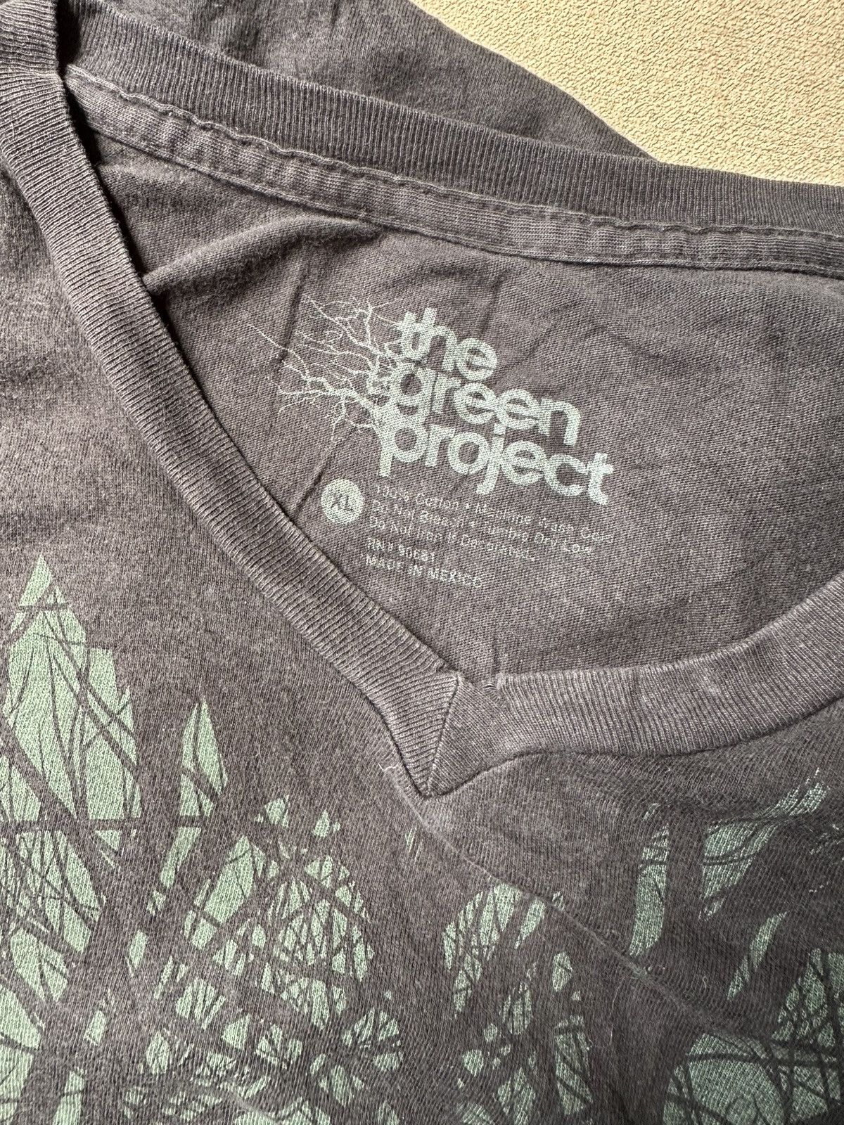 Other The Green Project music Mountain v neck shirt Size US XL / EU 56 / 4 - 4 Thumbnail