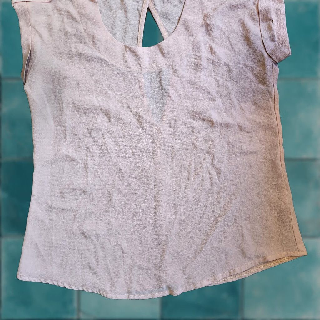 Vintage Papermoon Women's Pink Sleeveless Blouse - Size S Blouse Sleeveless Pink Papermoon Womens S Size S / US 4 / IT 40 - 1 Thumbnail