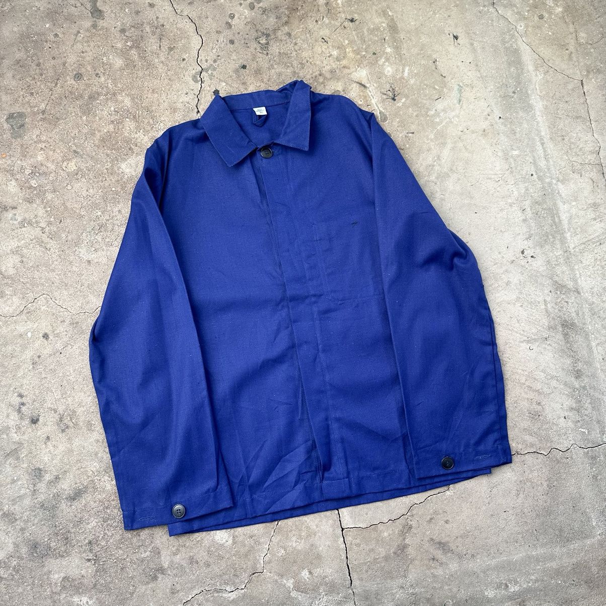 Le Laboureur Vintage 80s French Workwear Sanfor Chore Jacket Size US M / EU 48-50 / 2 - 2 Thumbnail