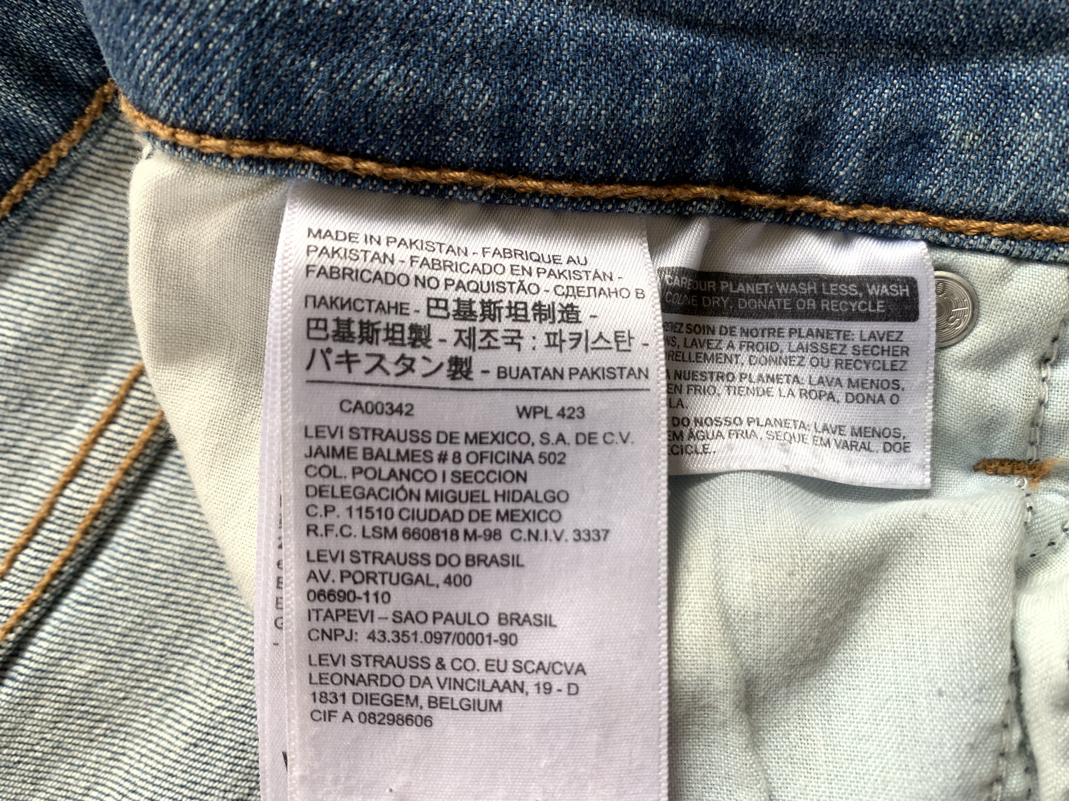 Levi's Levi's Wedgie Skinny Women's Jeans Size 28" / US 6 / IT 42 - 10 Thumbnail