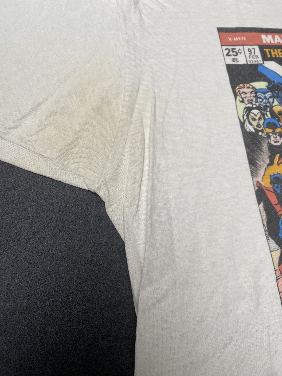 Fruit Of The Loom Vintage X-Men Marvel Comic T-Shirt Size XL Worn Size US XL / EU 56 / 4 - 3 Thumbnail