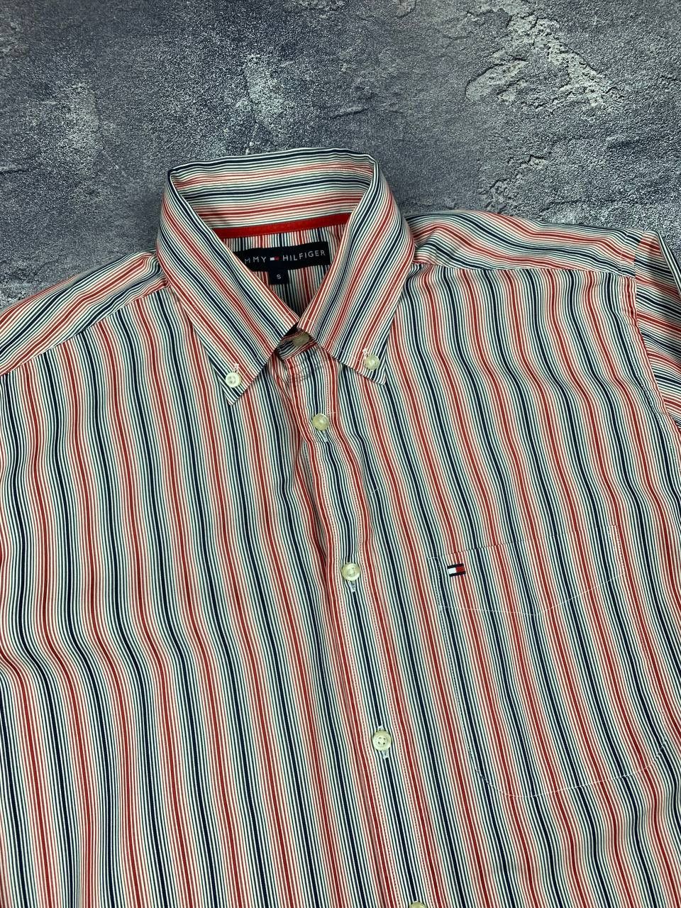 Tommy Hilfiger Tommy Hilfiger Mens Multicolor Striped Regular Fit Size US S / EU 44-46 / 1 - 6 Thumbnail