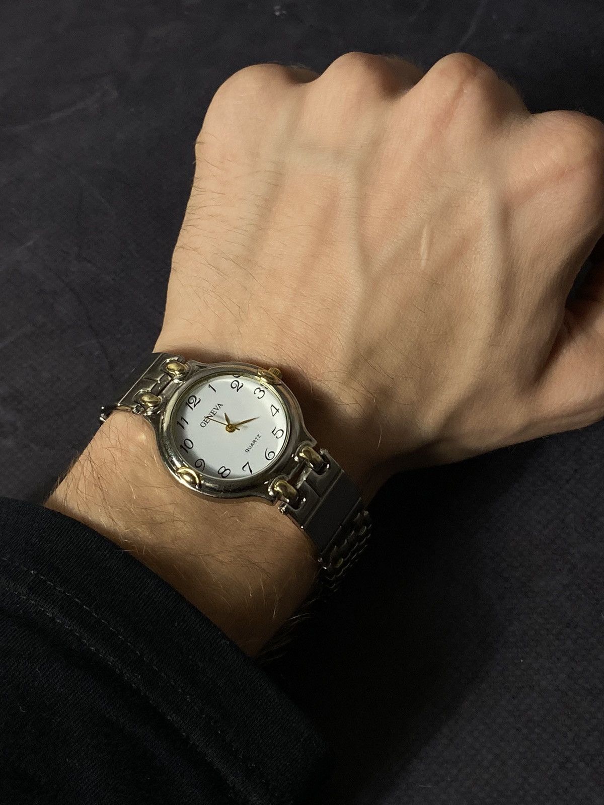 Japanese Brand Vintage GENEVA Quartz Watch Size ONE SIZE - 1 Thumbnail