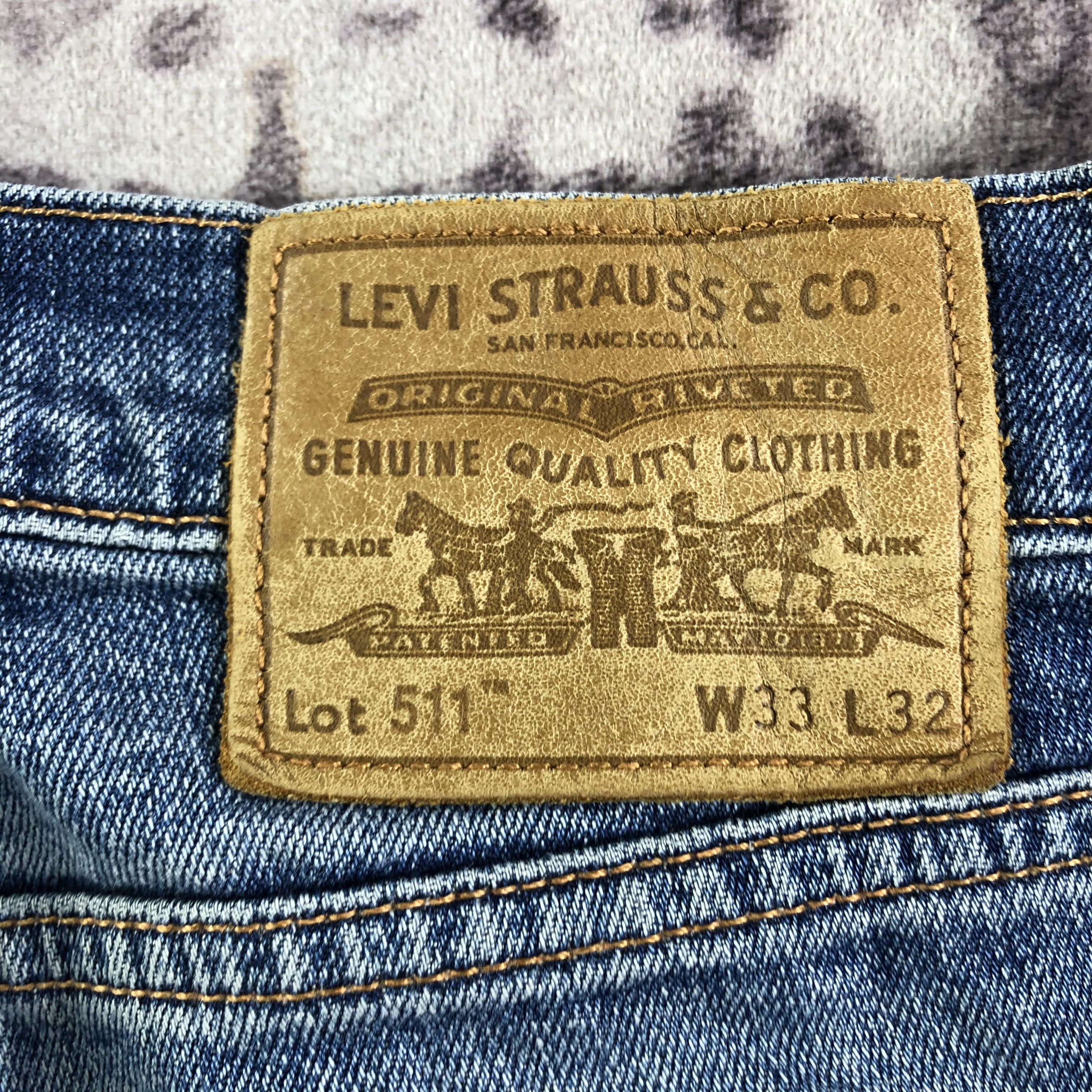 Levi's × Vintage Vintage Levis 511 Jeans-JM3296 Size US 34 / EU 50 - 6 Thumbnail