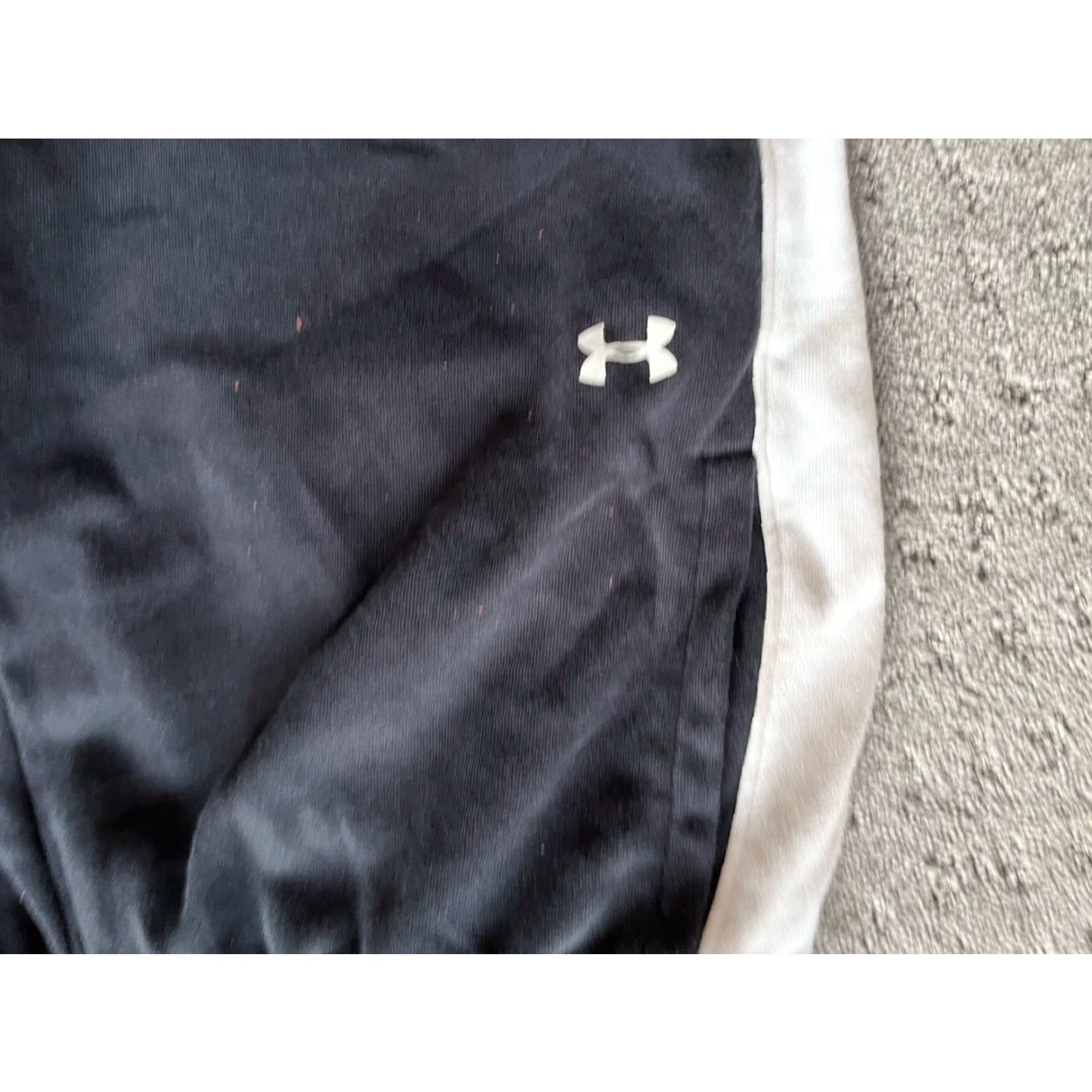Under Armour Under Armour Womens Track Pants Large Black Terry Activewear Joggers 1351889 035 Size 36" / US 14 / IT 50 - 5 Thumbnail