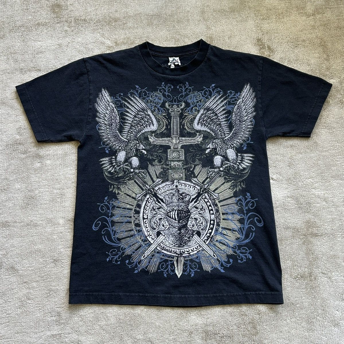 Affliction CRAZY MMA ELITE STYLE CROSS TEE Size US M / EU 48-50 / 2 - 1 Thumbnail