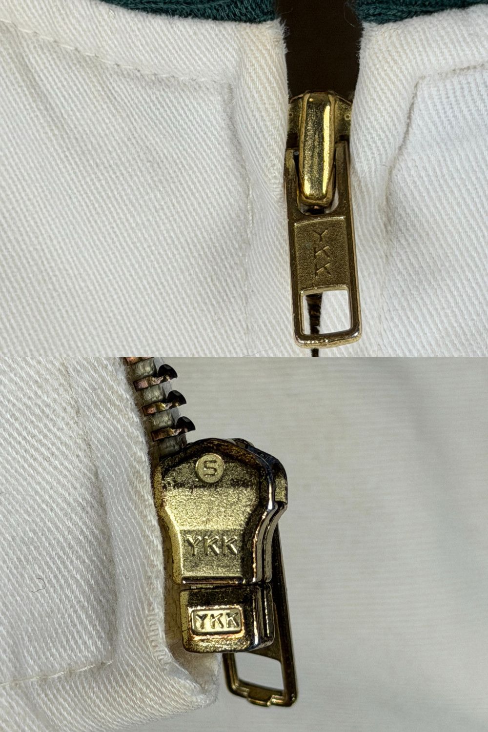 Polo Ralph Lauren 90s Polo Ralph Lauren HK Made Cream Varsity Blouson Jacket Size US M / EU 48-50 / 2 - 7 Thumbnail