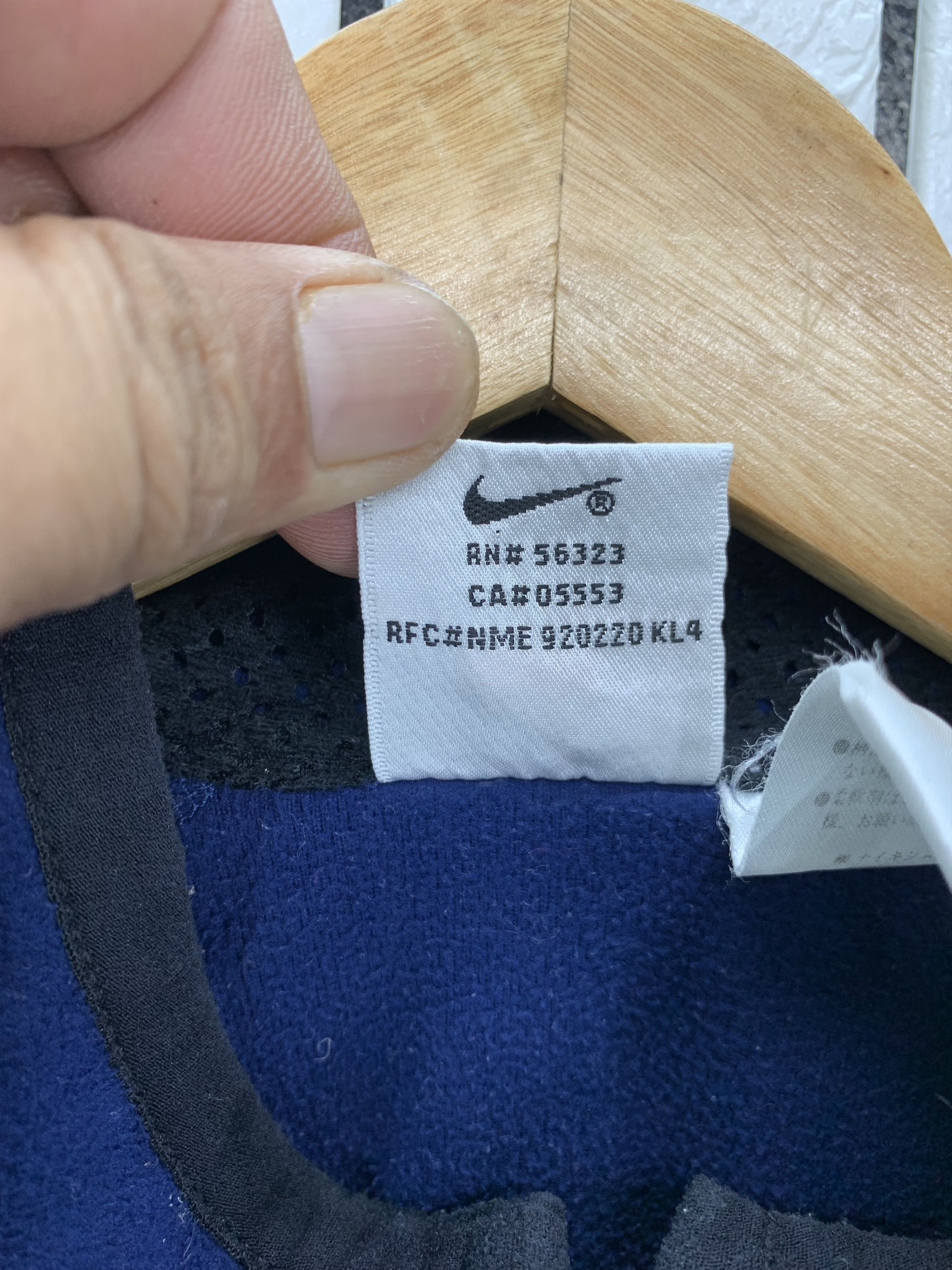 Nike Vintage 90s Nike Fleece Sweatshirts Size US M / EU 48-50 / 2 - 7 Thumbnail