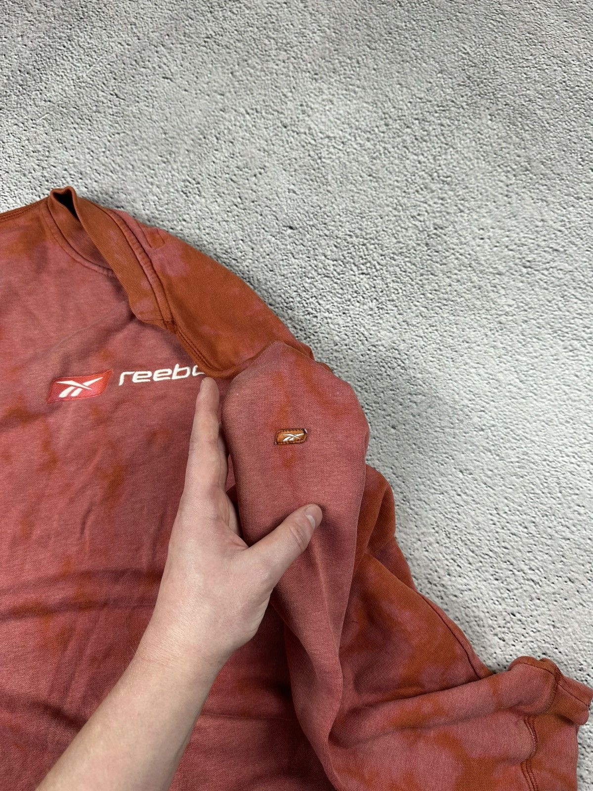 Reebok Vintage Reebok Custom Tay-Die Sweater Y2K Opium Gothic Style Size US S / EU 44-46 / 1 - 6 Thumbnail