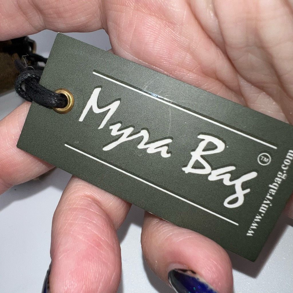 Other Myra Bag Leather Wallet RFID Safe with Distressed Look and Kisslock Size ONE SIZE - 4 Thumbnail