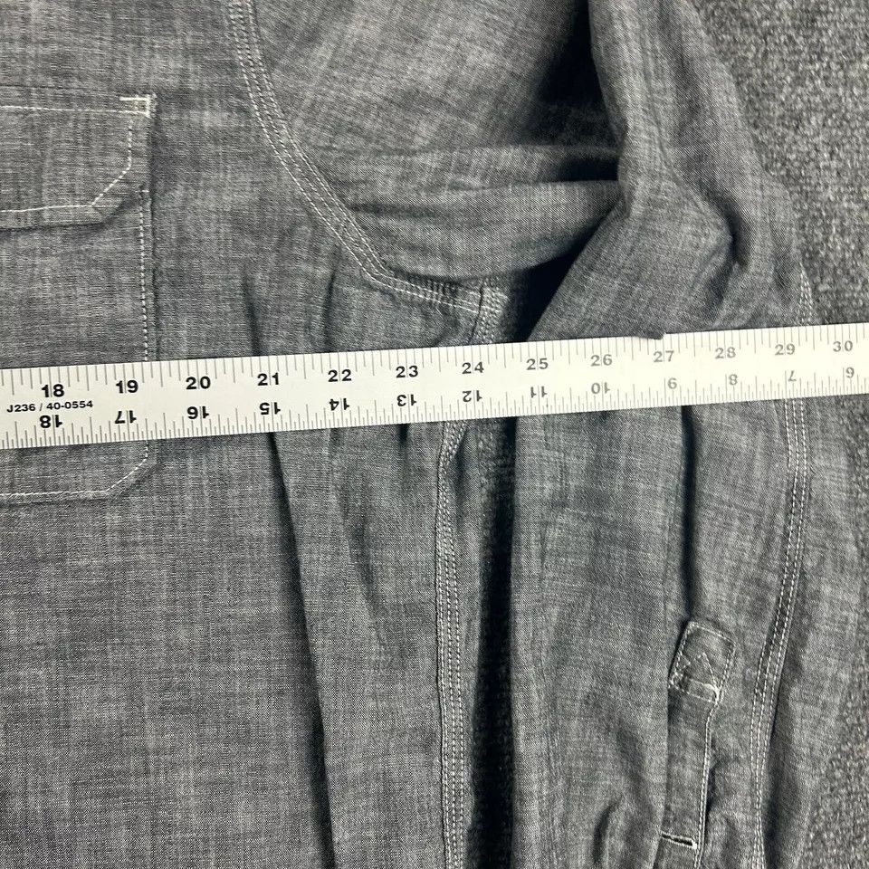 Eddie Bauer Eddie Bauer Shirt Mens XL Gray Button Up Classic Fit Double Size US XL / EU 56 / 4 - 3 Thumbnail