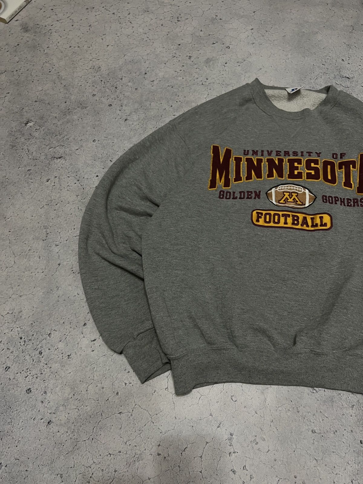 Russell Athletic × Vintage Vintage Russell Athletic Boxy fit Sweatshirt “MINNESOTA” Size US L / EU 52-54 / 3 - 2 Thumbnail