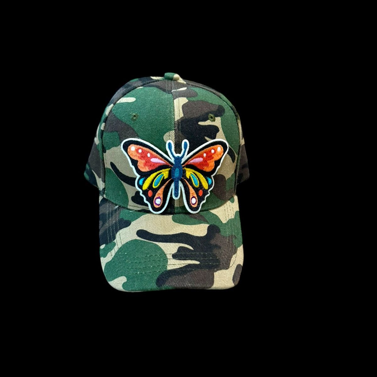 Other Custom baseball cap camouflage butterfly hat Size ONE SIZE - 8 Thumbnail