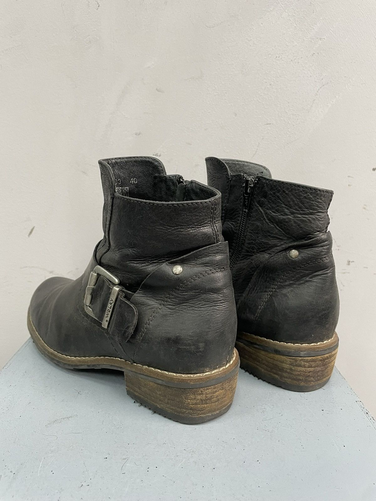If Six Was Nine Rarr guidi style leather buckle boots hype Y2K style Size US 8 / EU 41 - 6 Thumbnail