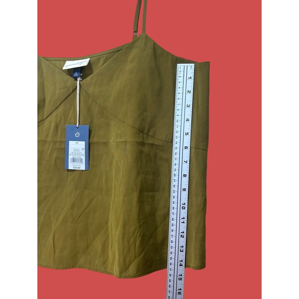 Other Universal Thread - Women's Tank Top - Olive Green - XL Size XL / US 12-14 / IT 48-50 - 7 Thumbnail
