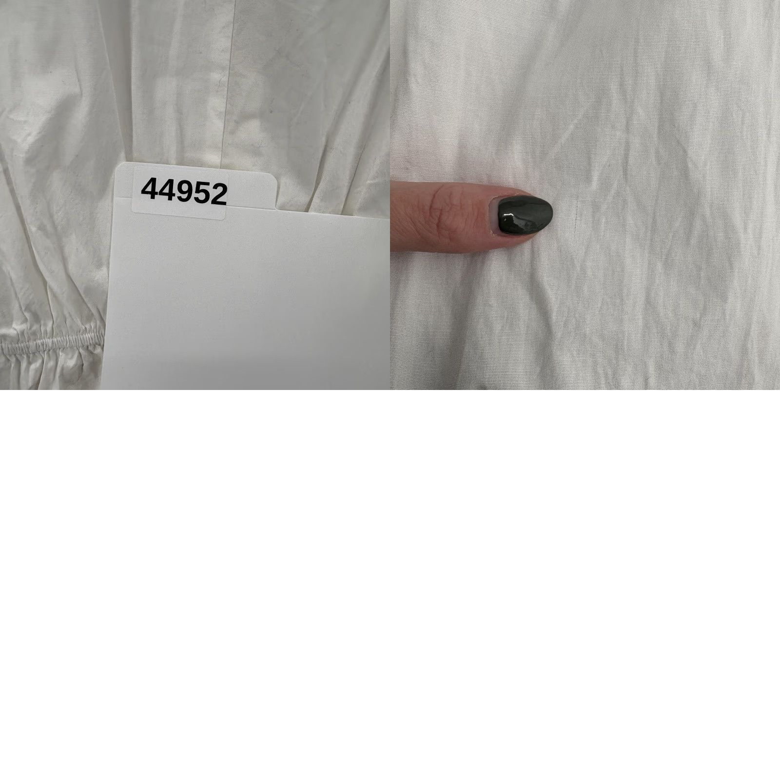 Vintage Lane Bryant Shirt Womens 22/24 White Illusion Collection Belted Peplum Top NWT Shirt Size 3XL / US 20-22 - 10 Thumbnail