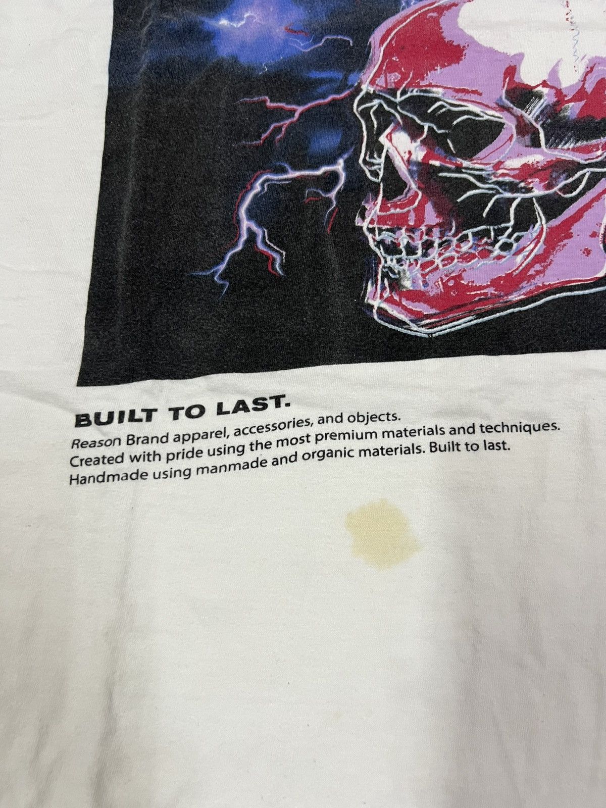 Reason Built To Last Reason Skull T-shirt Size US L / EU 52-54 / 3 - 2 Thumbnail