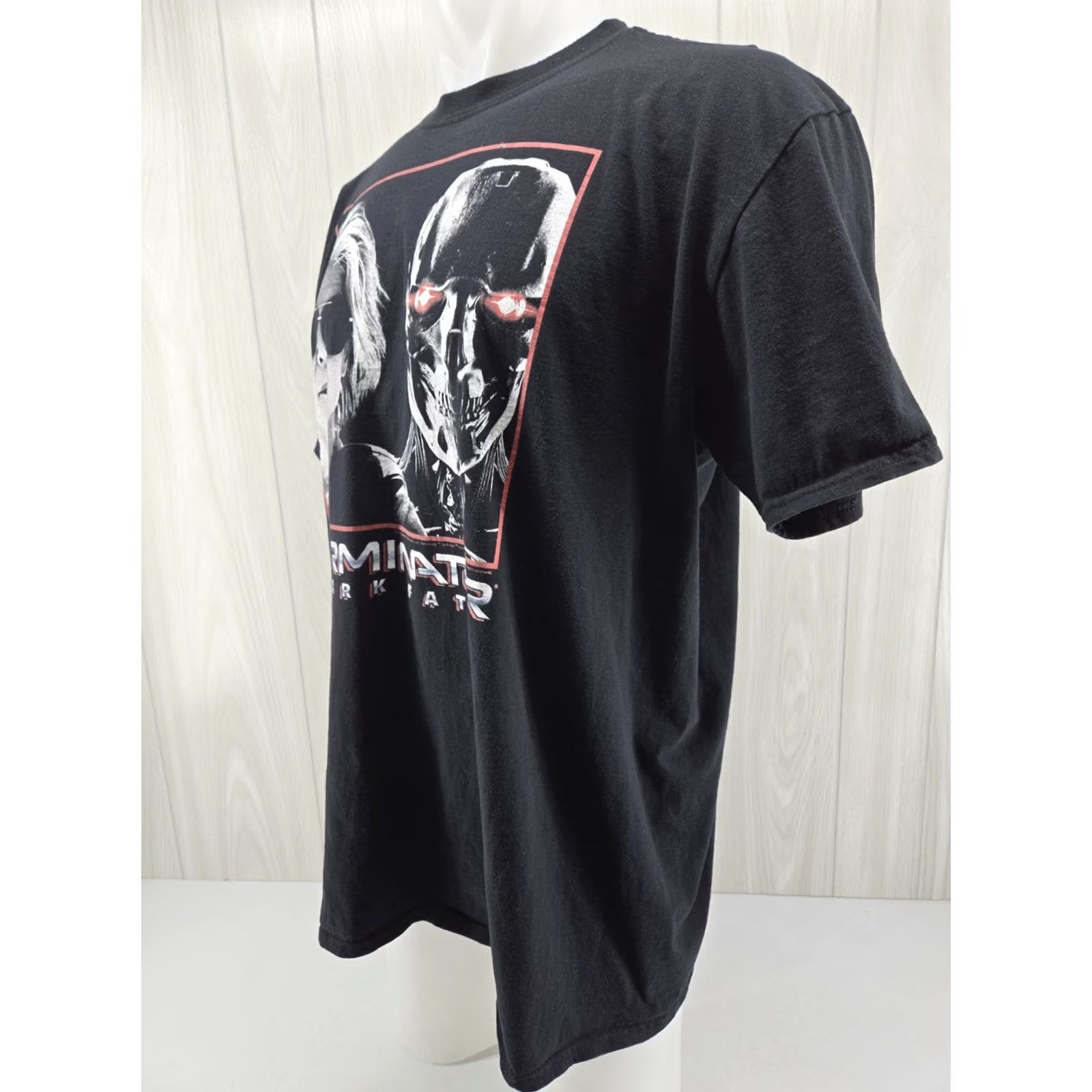 Gildan Terminator Dark Fate Sarah And Rev9 T-Shirt 2XL Men Multicolor Graphic Tee Short Sleeve Crew Neck Cotton Gildan Modern Era 2019s Size US XXL / EU 58 / 5 - 4 Thumbnail