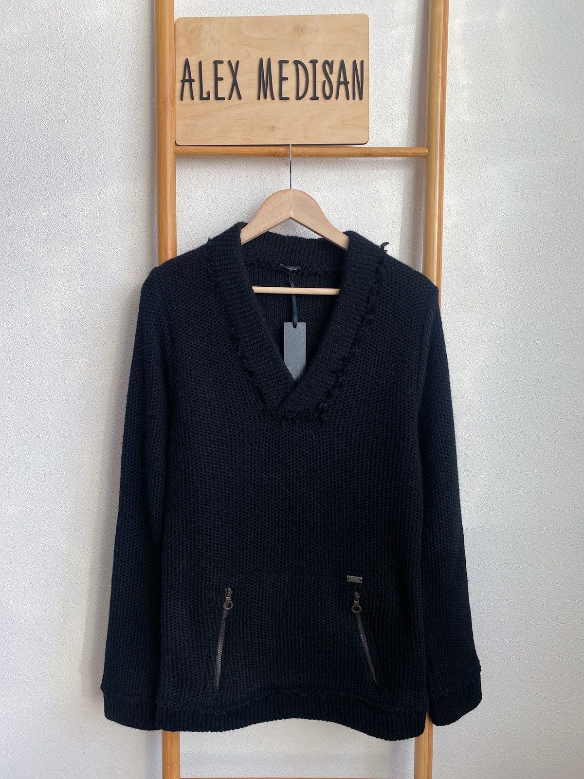 Absolut Joy Absolut Joy Wool Knit Sweater Made In Italy Size XL Size US XL / EU 56 / 4 - 2 Thumbnail