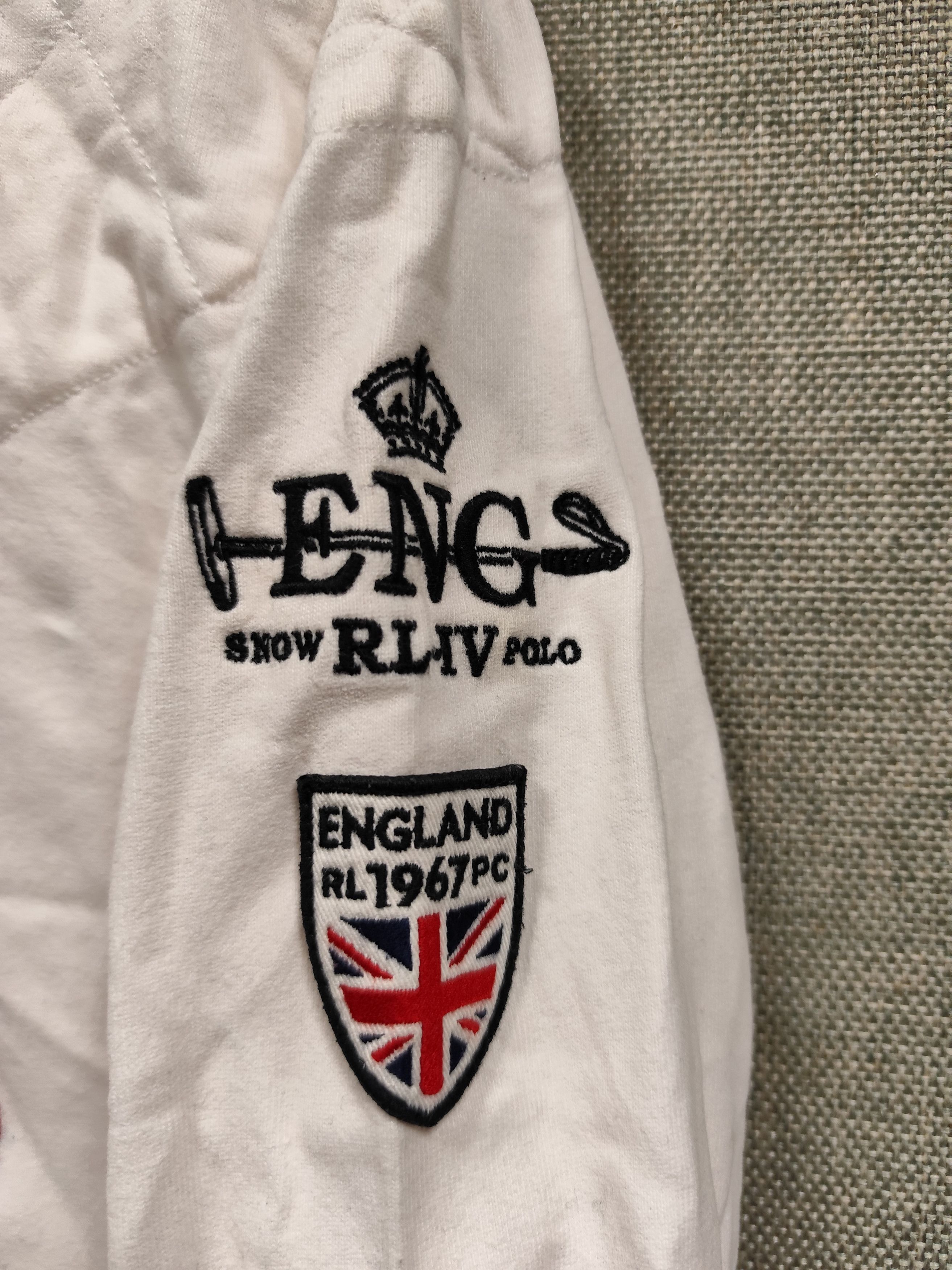 Polo Ralph Lauren Vintage rugby shirt ralph lauren england Size US M / EU 48-50 / 2 - 3 Thumbnail
