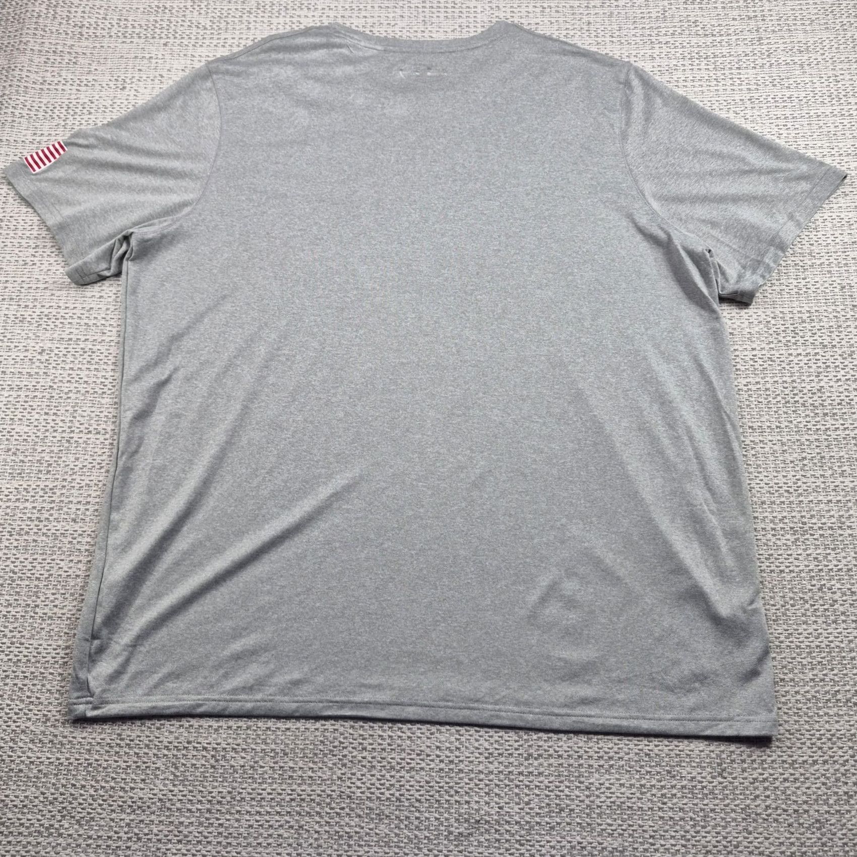 Under Armour Under Armour HeatGear Shirt Mens 2XL Gray Graphic Tee Disc Golf Flag Grip It And Rip It ESTABLISHED 2021 Sports Tee Shirt Mens 2XL Gray Size US XXL / EU 58 / 5 - 7 Thumbnail