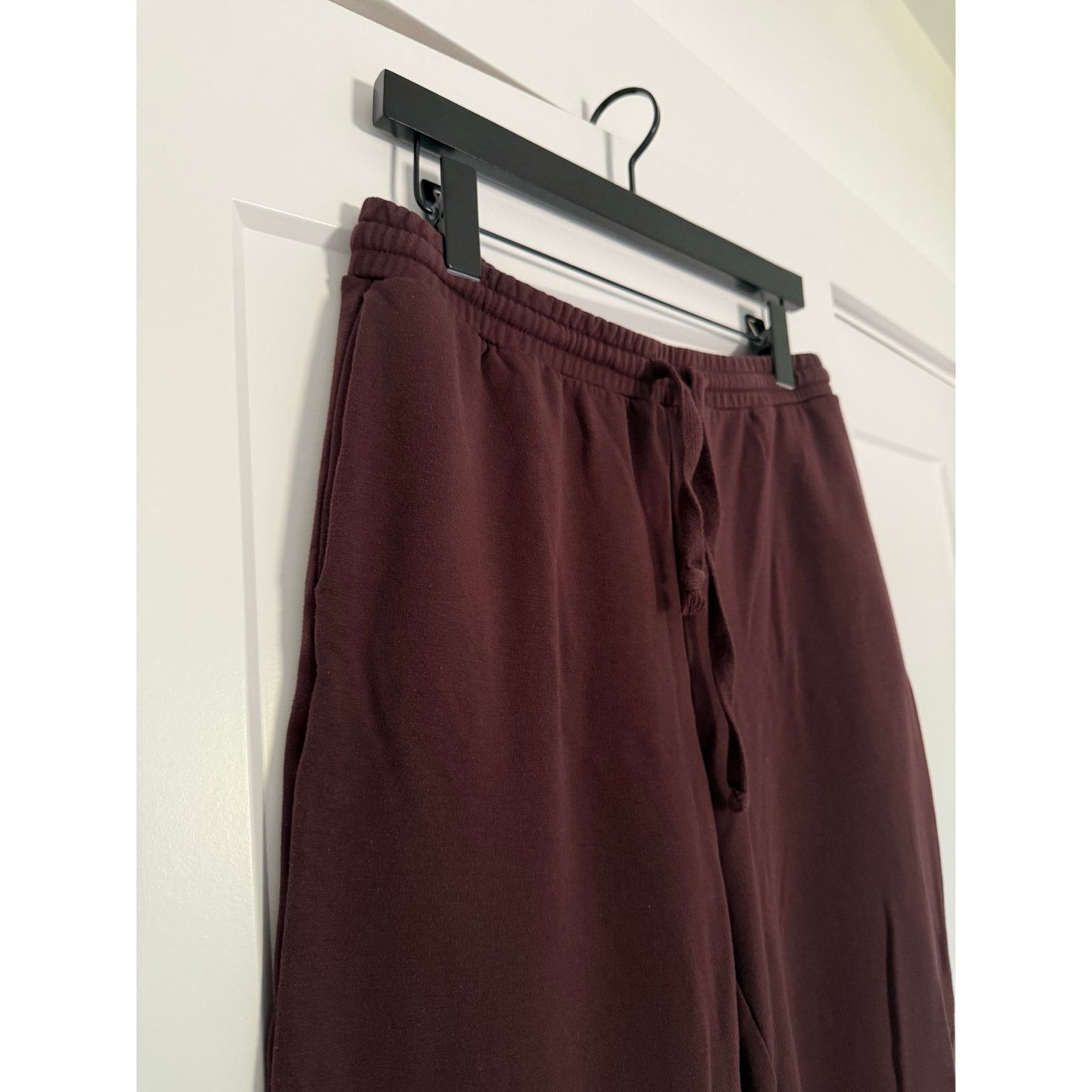 Madewell $75 Madewell Easygoing Sweatpants - M- Brown/ Burgundy Size 30" / US 8 / IT 44 - 6 Thumbnail