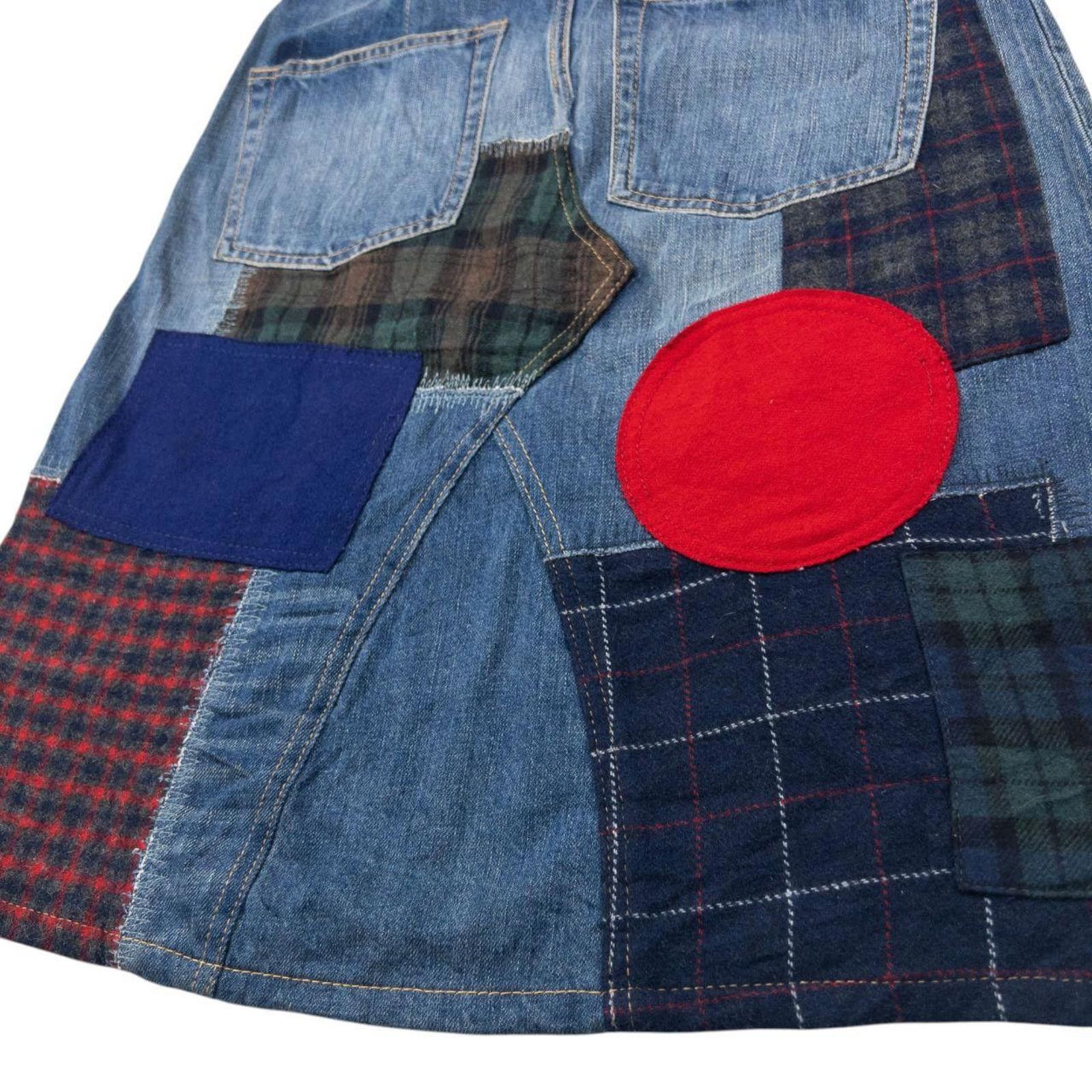 Comme des Garcons 2015 Junya Watanabe X Comme Des Garçons Denim Skirt W28 Size 28" / US 6 / IT 42 - 5 Thumbnail
