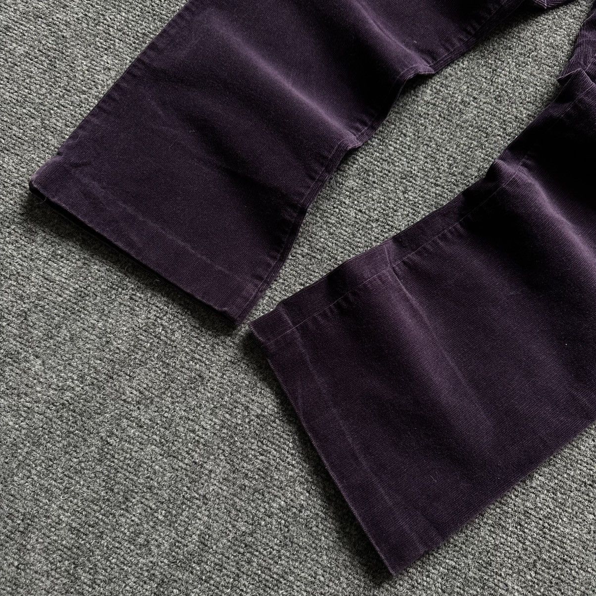 Hypebeast VTG Women’s Velvet Pants Mark Spencer Size 6 00s USA Size 28" / US 6 / IT 42 - 5 Thumbnail