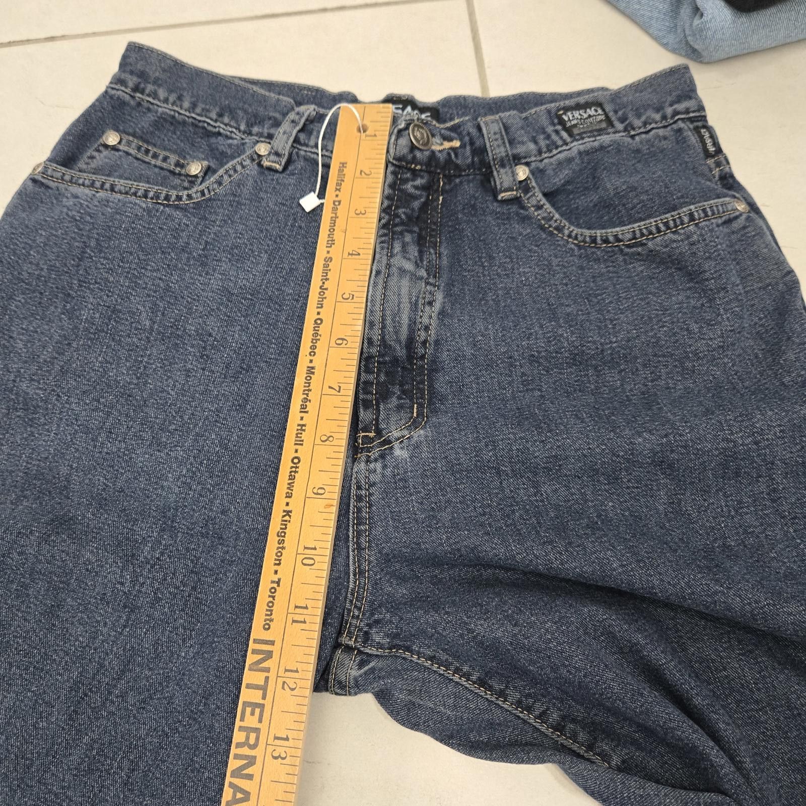 Versace Jeans Couture Vintage Versace Jeans Couture Men's 31 Denim Medium Straight Size US 31 - 7 Thumbnail