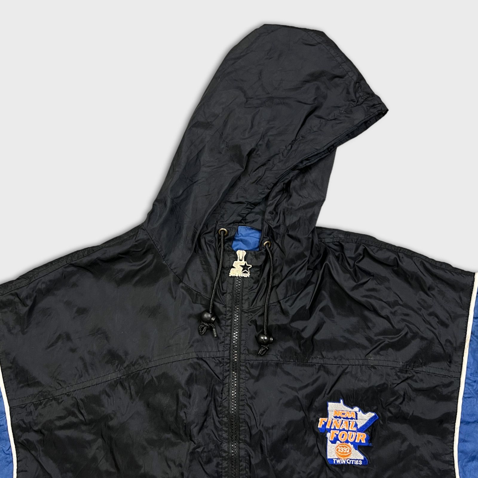 NCAA × Starter × Vintage VTG 1992 Starter NCAA Jacket Large Final Four Twin Cities Size US L / EU 52-54 / 3 - 2 Thumbnail