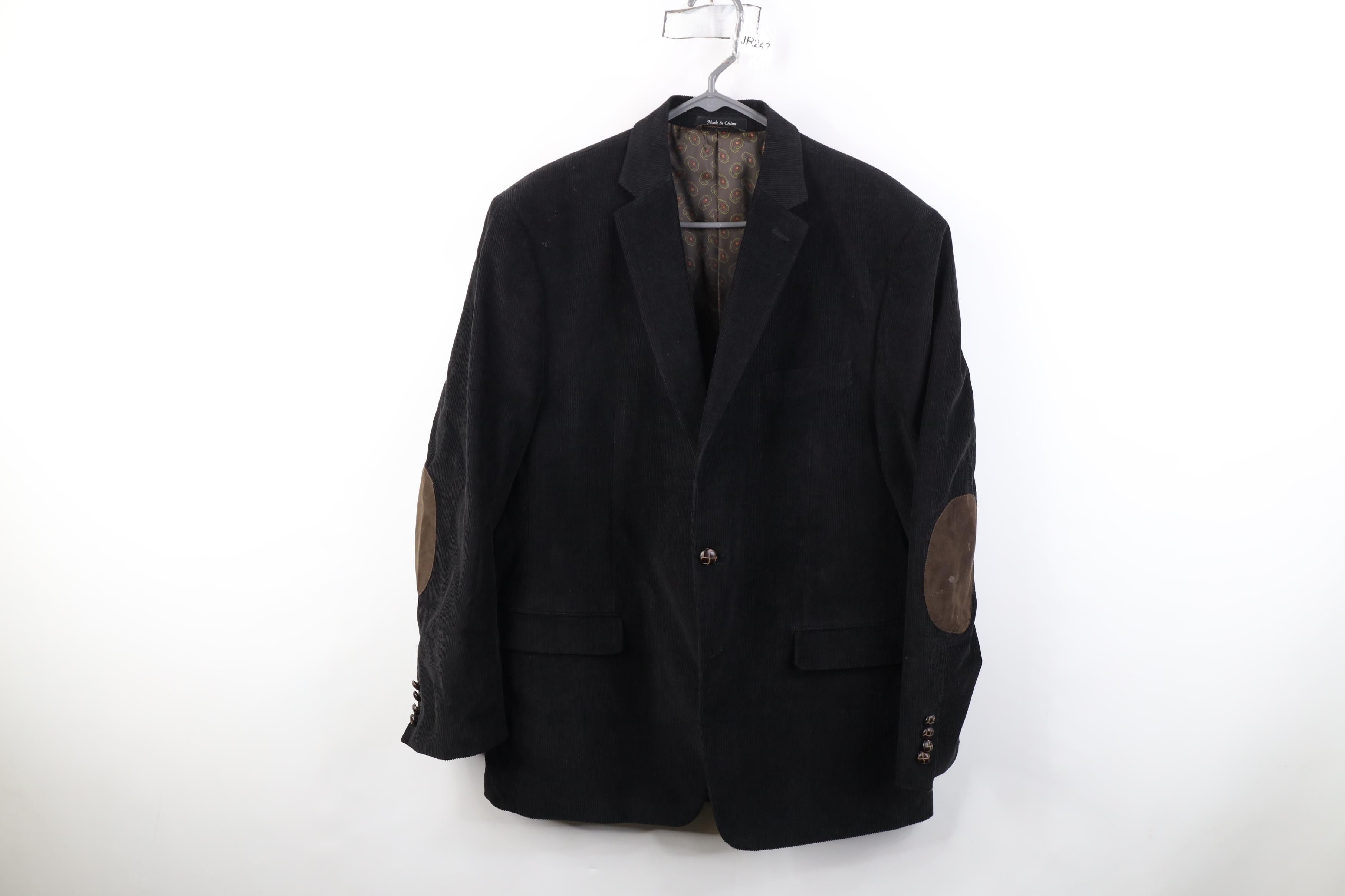 Chaps Vintage Chaps Elbow Patch Corduroy Suit Coat Blazer Jacket Size US XXL / EU 58 / 5 - 1 Thumbnail