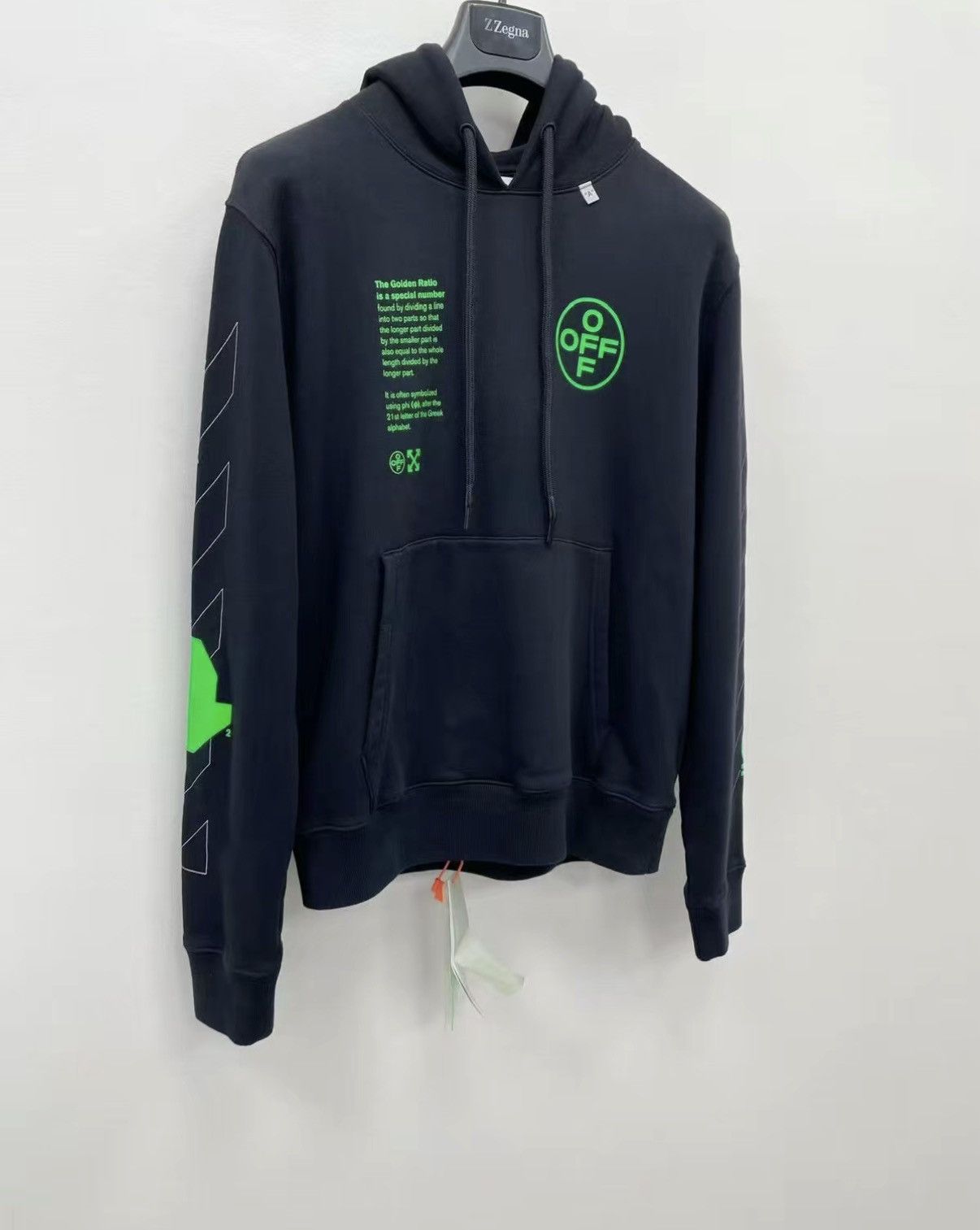 Off-White OFF-WHITE 100% Cotton Hooded Sweatshirt J30 Size US M / EU 48-50 / 2 - 5 Thumbnail