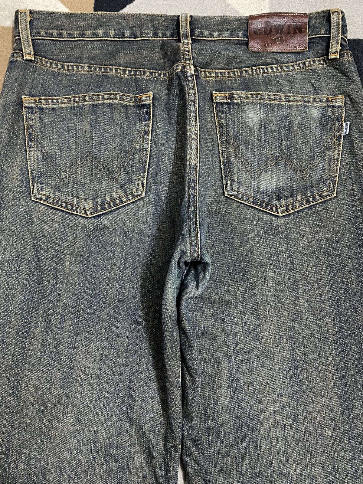 Edwin straight leg jeans with a relaxed Loose jeans