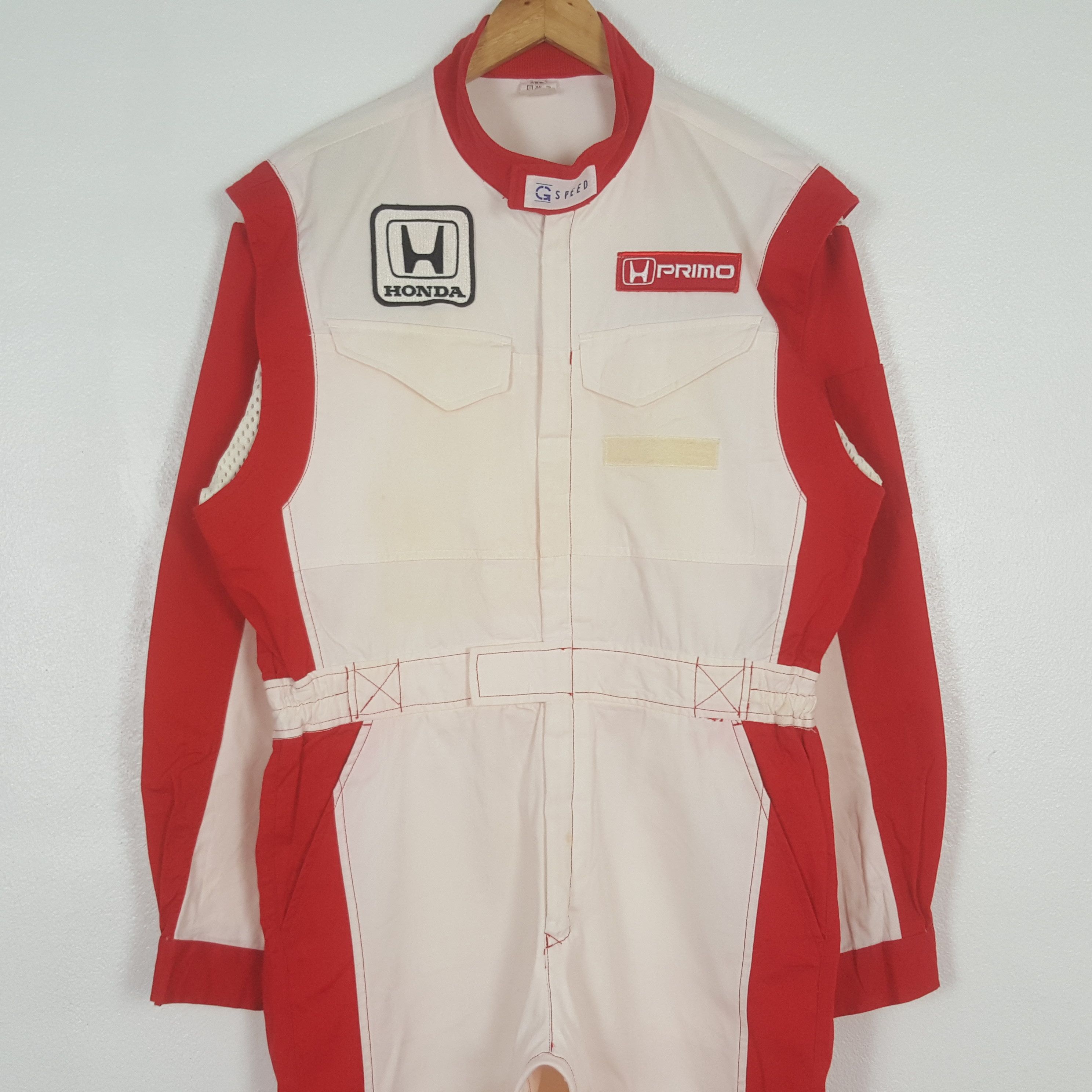 Honda Vintage Honda Primo Racing Coverall Jacket C308N29 Size US S / EU 44-46 / 1 - 5 Thumbnail