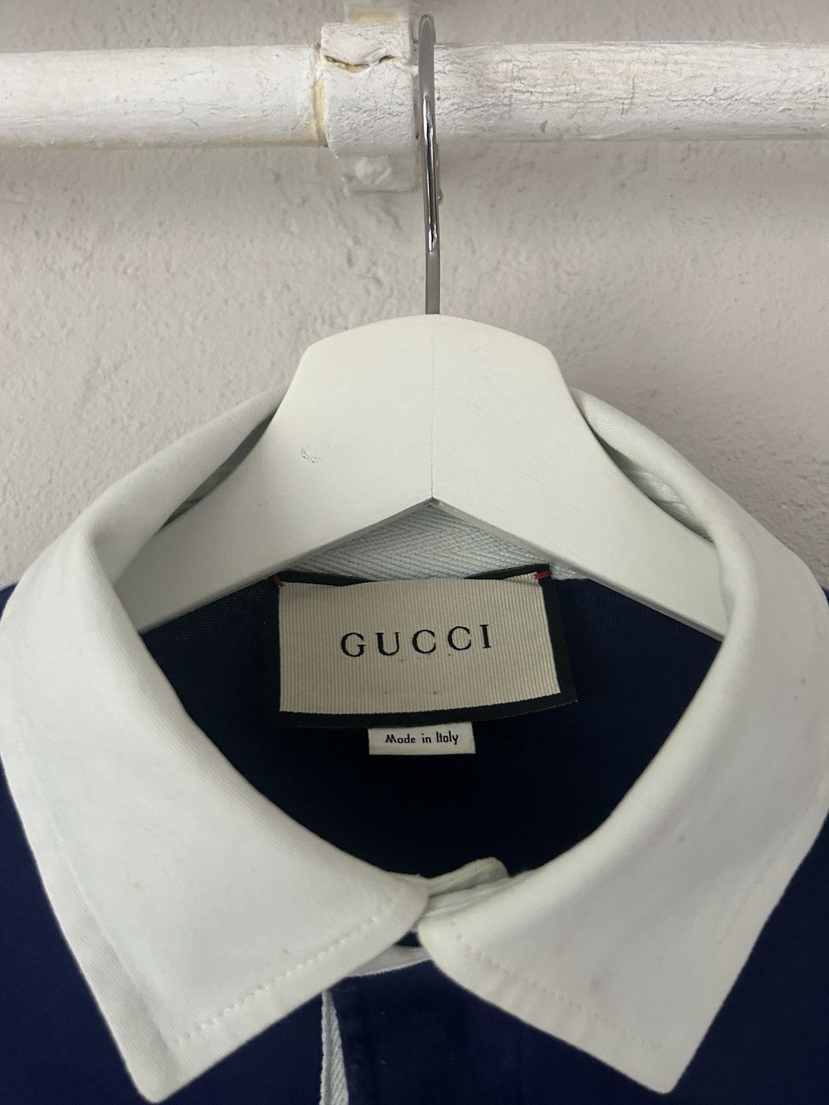 Gucci Gucci Logo Oversized Rugby Polo Sweatshirt Size US XS / EU 42 / 0 - 3 Thumbnail