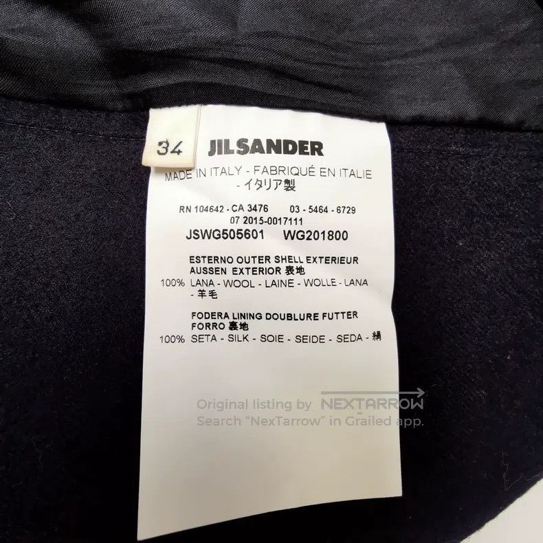 Jil Sander Jil Sander size 34 Black Wool Dress Size M / US 6-8 / IT 42-44 - 5 Thumbnail
