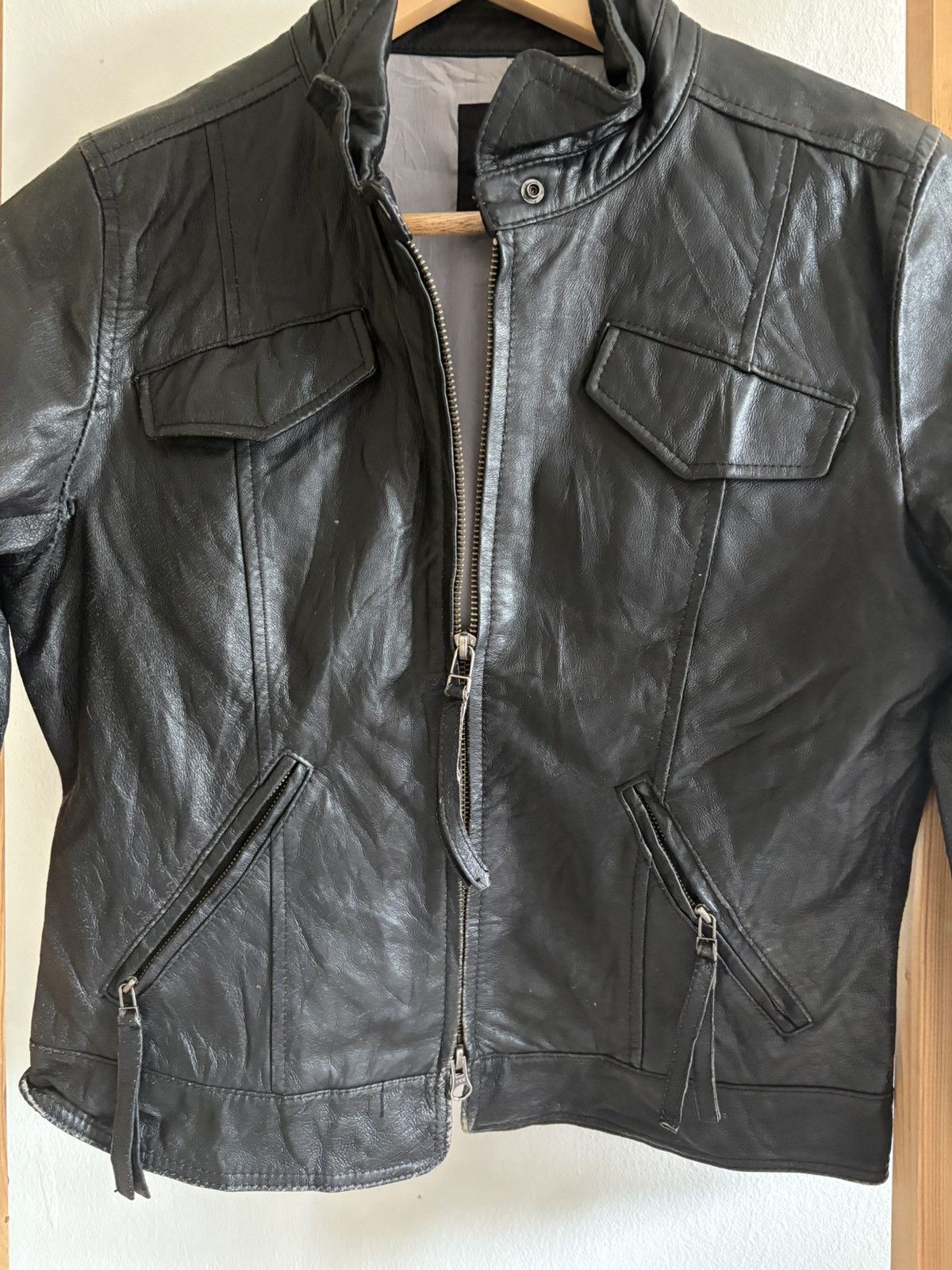 Tornado Mart Tornado mart leather zipper jacket Size US S / EU 44-46 / 1 - 8 Thumbnail