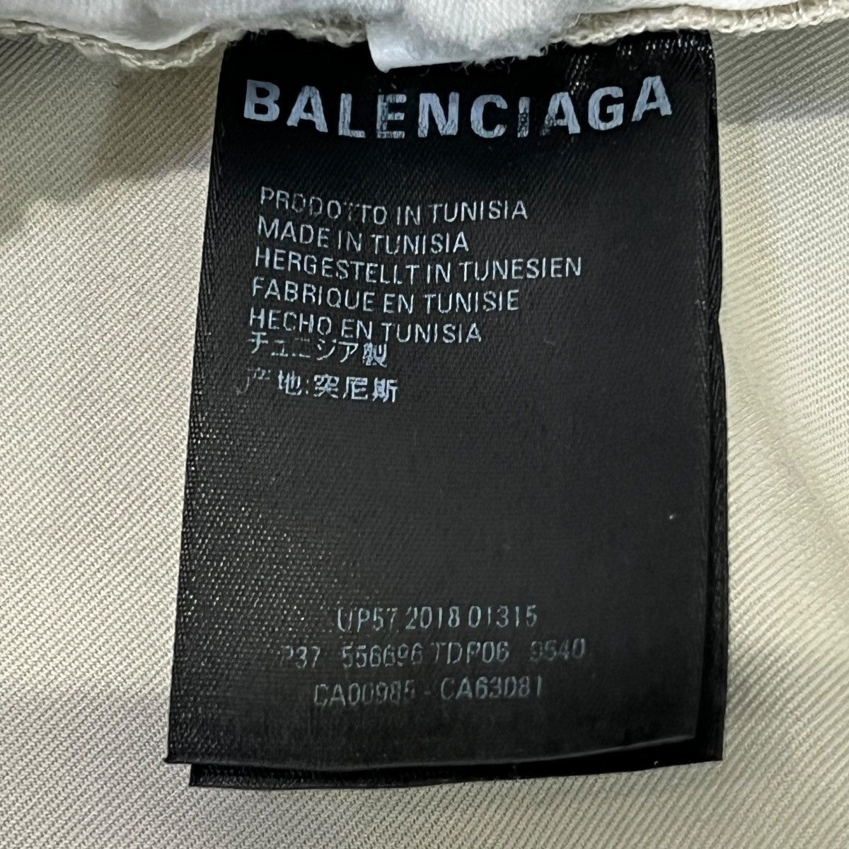 Balenciaga BALENCIAGA 2018SS Demna Gvasalia Chino Trousers / Pants Size US 44 / EU 60 - 6 Thumbnail