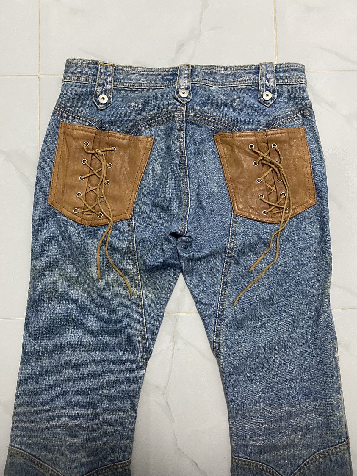 Schlussel Schlussel Bootcut Jeans Size US 30 / EU 46 - 7 Thumbnail