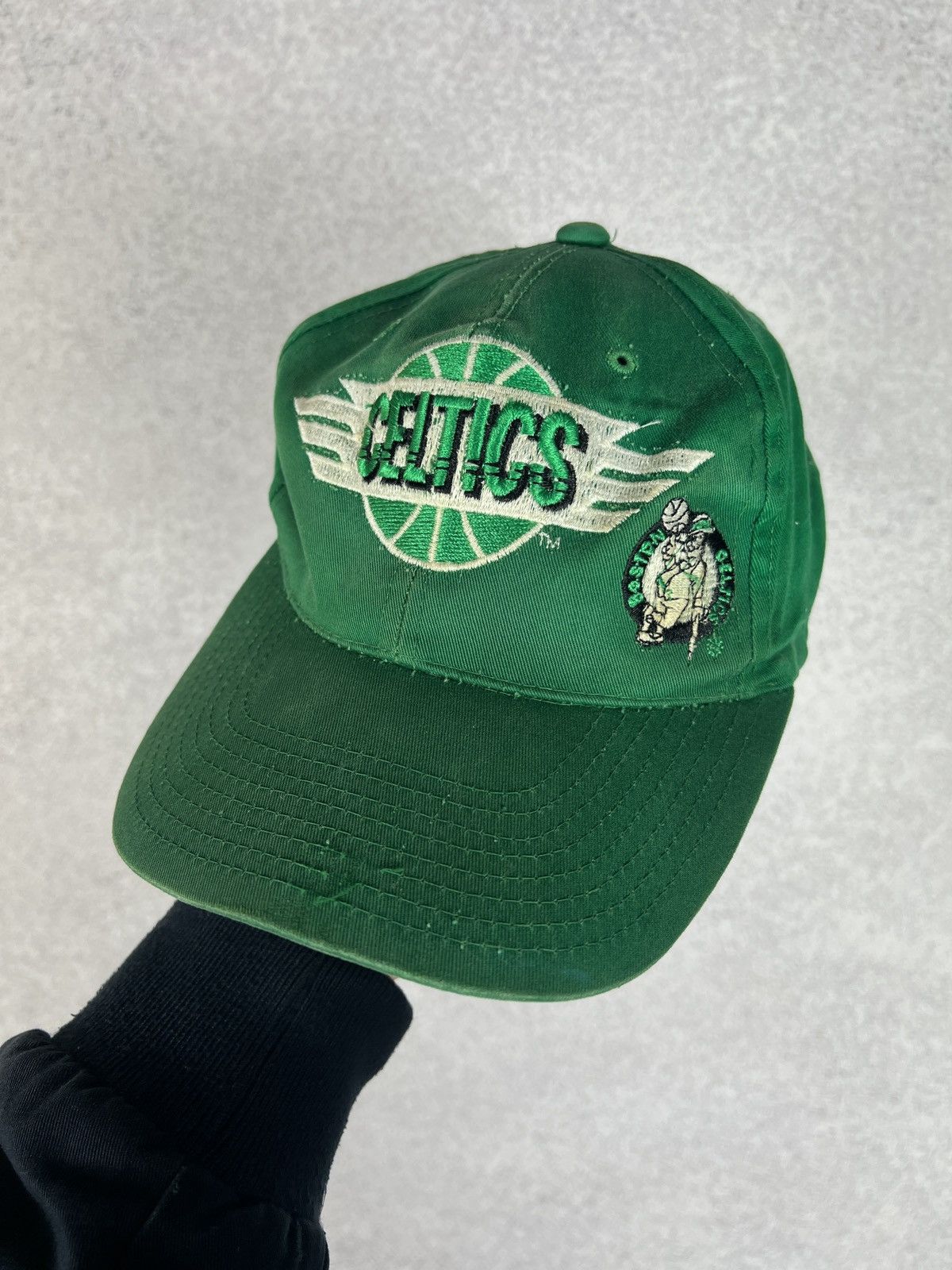 NBA Vintage 90s Boston Celtics Cap Hat Size ONE SIZE - 1 Thumbnail