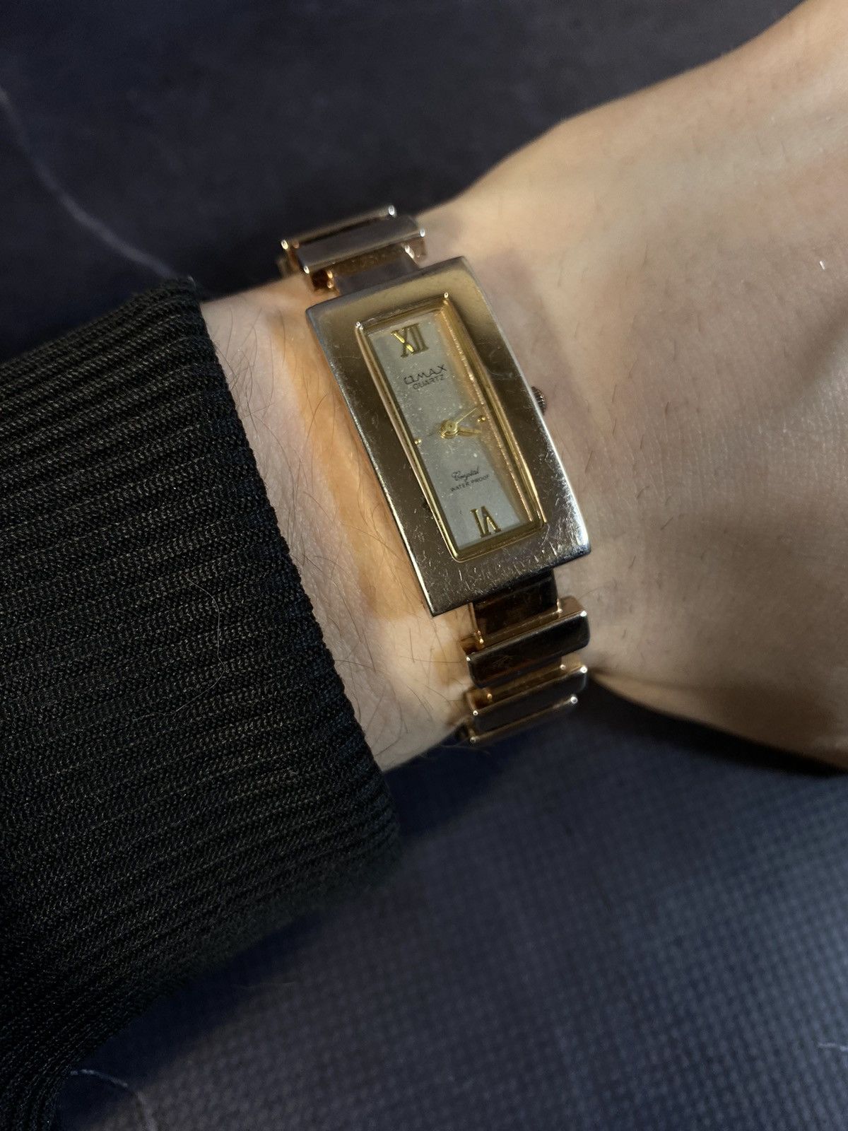 Jewelry × Vintage Elegant Quartz Gold-Tone Dress Watch Japanese Brand Size ONE SIZE - 11 Thumbnail