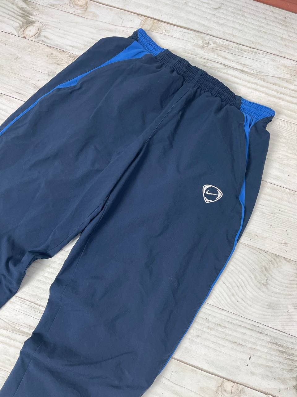 Nike Vintage Nike Pants Striped Track 00s Swoosh Y2K Size US 32 / EU 48 - 2 Thumbnail