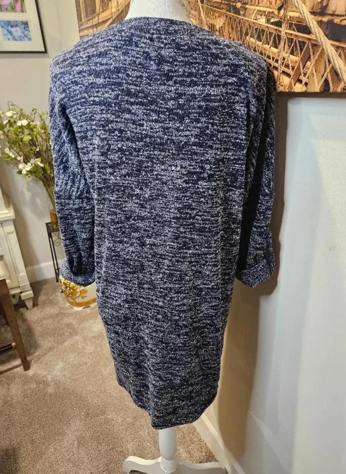 Designer She + Sky oversized Sweater dress #381 Size M / US 6-8 / IT 42-44 - 4 Thumbnail