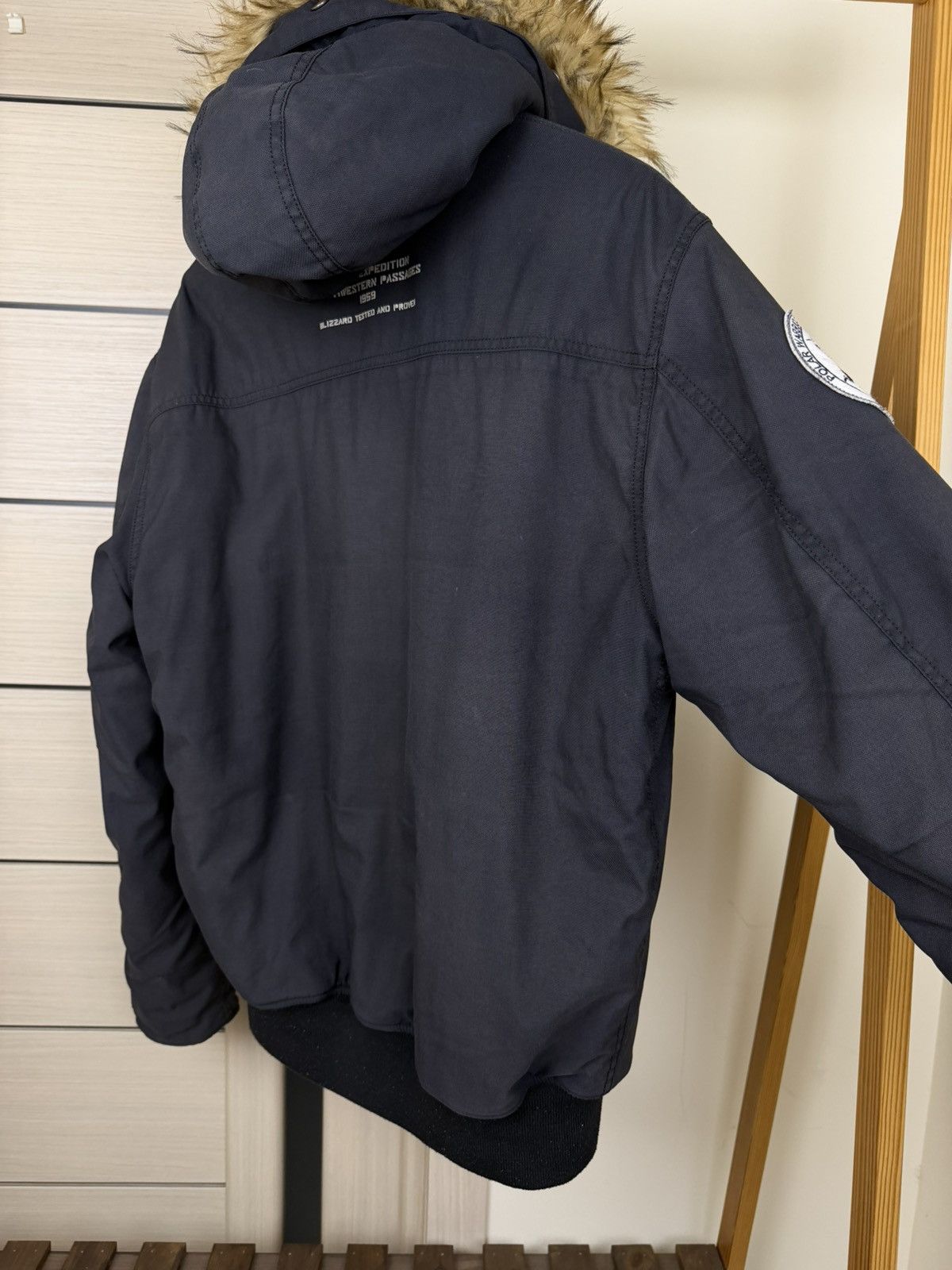 Alpha Industries Alpha Industries Bomber Jacket Polar Arctic Expeditions Y2K Size US XL / EU 56 / 4 - 12 Thumbnail