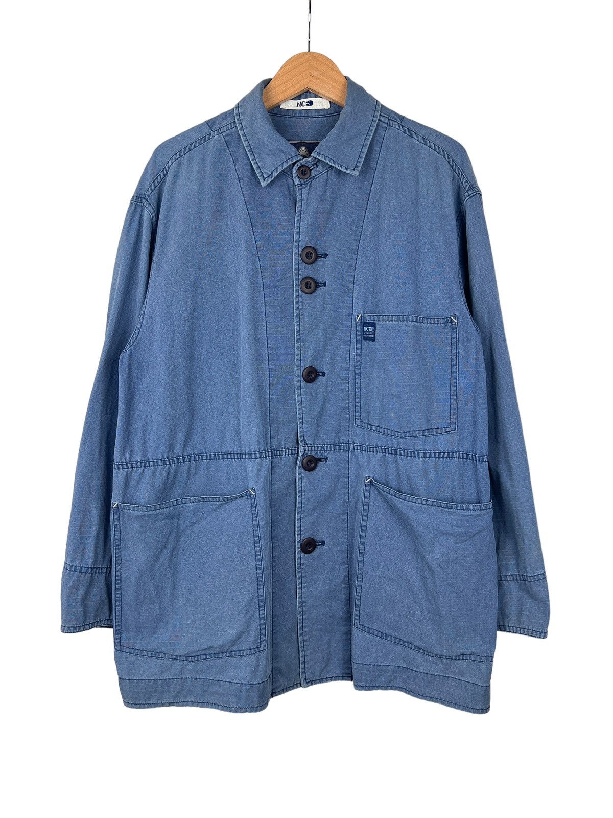 Nigel Cabourn Vintage NC3 Nigel Cabourn Chore Jacket Size US M / EU 48-50 / 2 - 1 Thumbnail