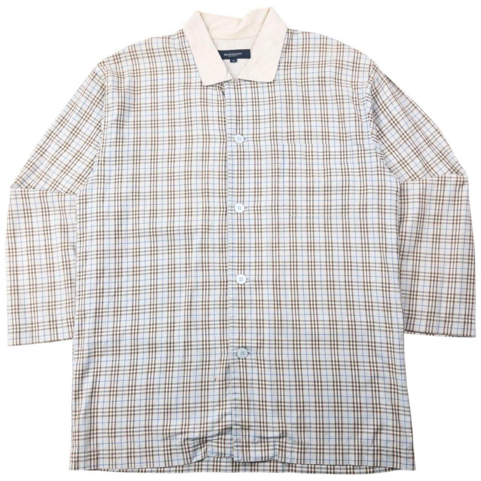 Burberry Vintage 2000s Burberry Nova Check Long Sleeve Shirt Size M Size US M / EU 48-50 / 2 - 1 Thumbnail