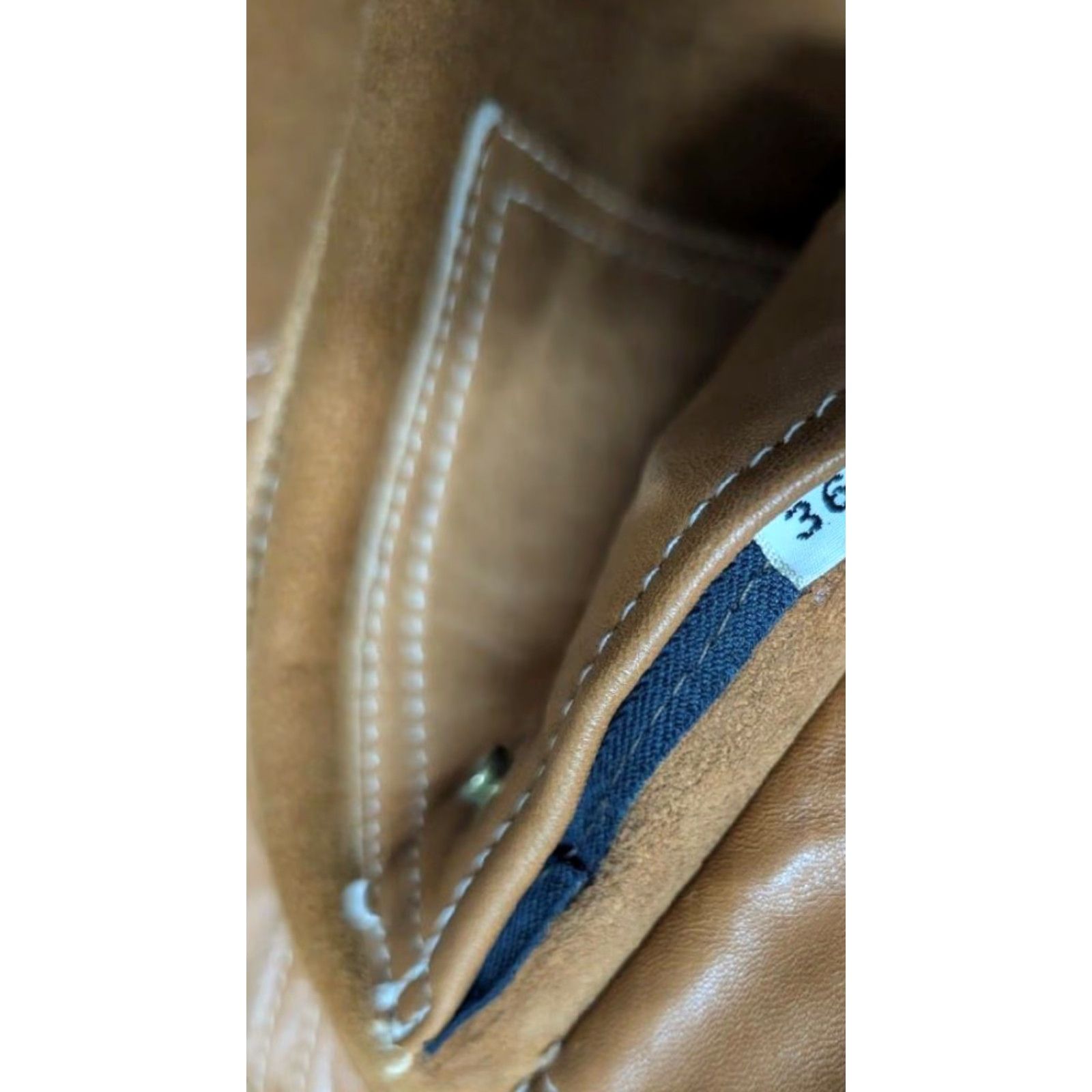Vintage VINTAGE western suede cowhide leather XXS jacket Trucker cowboy east west -unisex- Adults 2XS brown leather jacket western 1970s vintage style Size US XXS / EU 40 - 6 Thumbnail